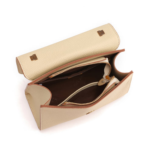 Gelanni Briefcase Bag - Apricot
